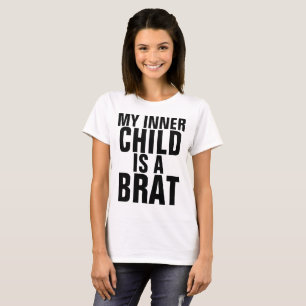 Lustige Damen T - Shirts, MEIN INNERES KIND IST T-Shirt