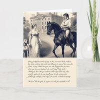 Lustige Darcy Pride und Vorurteil Jane Austen Kart