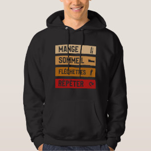 Lustige Dart Geschenkidee für Dartspieler Hoodie