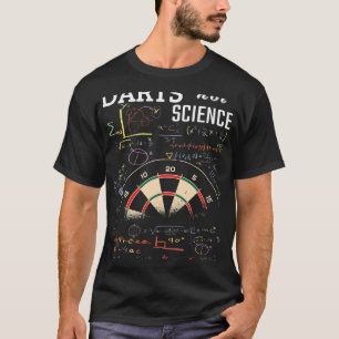 Lustige Darts nicht Wissenschaft Mathematik Vintag T-Shirt