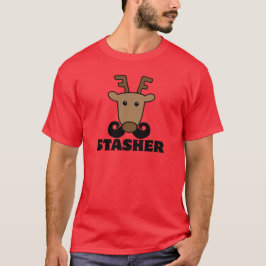 lustige Dasher-Schnurrbart T-Shirt