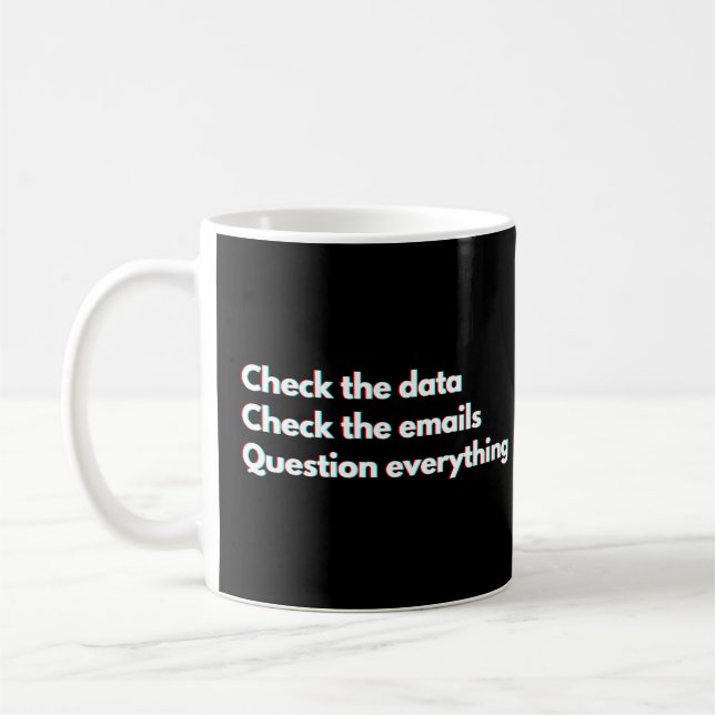 Lustige Daten für Data Engineers und Data Scientis Kaffeetasse (Links)