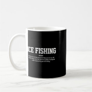 Lustige Definition des Eisanglers als Geschenk  Kaffeetasse