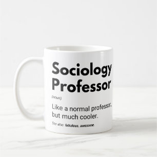 Lustige Definition des Soziologieprofessors Kaffeetasse
