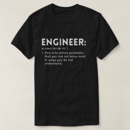 Lustige Definition eines Ingenieurs T-Shirt