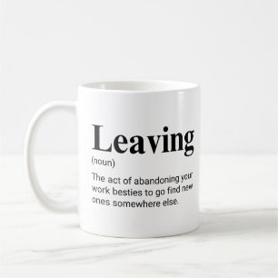 Lustige Definition eines Kollegens, der das Untern Kaffeetasse