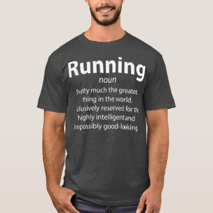 Lustige Definition Läufer Geschenk T-Shirt
