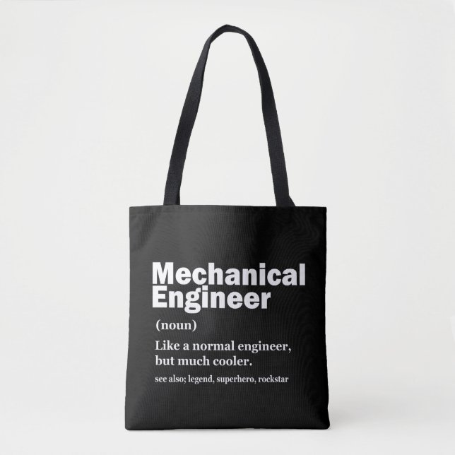 Lustige Definition Mechanikingenieur Engineering (Vorderseite)