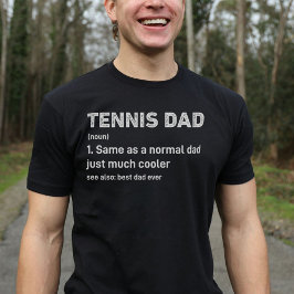 Lustige Definition von Tennis-Vater T-Shirt