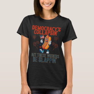 Lustige Demokratie kollapiert, aber diese Wiener s T-Shirt