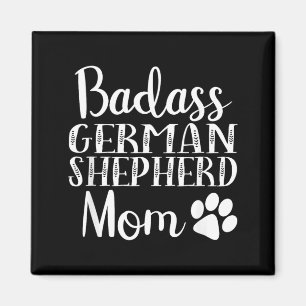 Lustige Deutsche Schäferhund-Mama Süße Hundebesitz Magnet