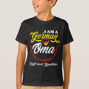 Lustige Deutschland Deutsche Oma Deutsche Oma Deut T-Shirt