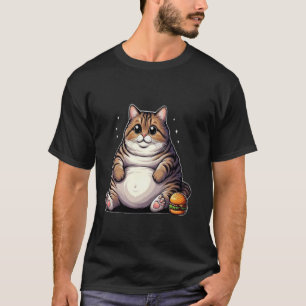 Lustige dicke Katzen Meme, Chonk Katze Katzenliebh T-Shirt
