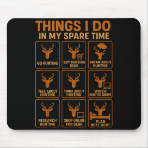 Lustige Dinge, die ich als Hirschjäger in meiner F Mousepad