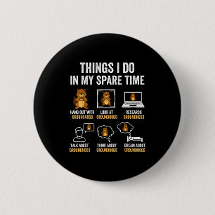 Lustige Dinge, die ich in meiner Freizeit mache Hu Button