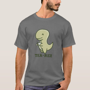 Lustige Dinosaurier-Teeparty Vintage Tea Rex T-Shirt