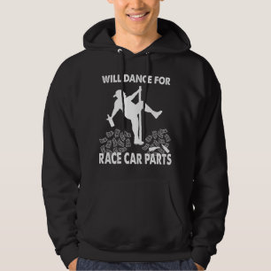 Lustige Dirt-Track-Renn-Stock-Car-Dirt-Rennen für Hoodie