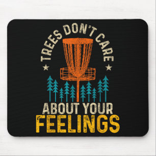 Lustige Disc Golf Bekleidung Co. Disc Golf Bäume i Mousepad
