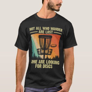 Lustige Disc-Golf-Kunst für Männer Frauen Disc-Gol T-Shirt