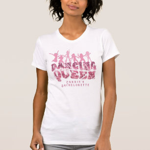 Lustige Disco-Junggesellinnenabschied Retro-Dancin T-Shirt