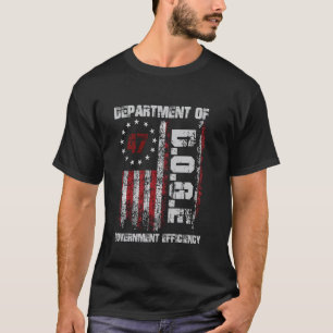 Lustige DOGE Abteilung Für Regierungseffizienz T-Shirt