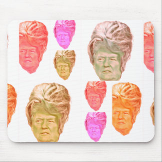 Lustige Donald- Trumpbienenstock-Perücke Mousepad