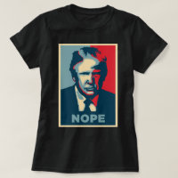 Lustige Donald- TrumpPop-Kunst NOPE