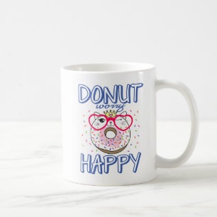 Lustige Donut Liebhaber Kitty Katze Liebhaber Atti Kaffeetasse