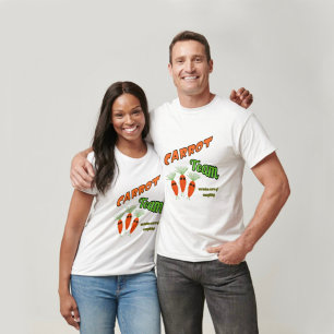 Lustige drei Karotten T-Shirt