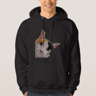 Lustige Dreifarbkatze Hoodie