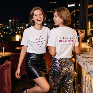 Lustige dreißigste Geburtstags-Retro-Aussage T-Shirt