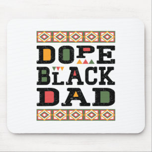 Lustige Droge Schwarzer Vater Schwarzer Vater Stol Mousepad