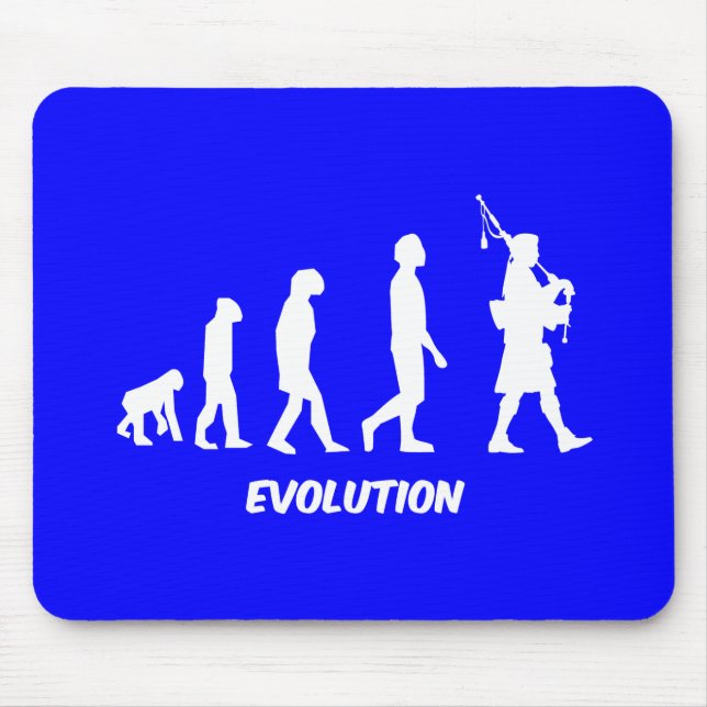 Lustige Dudelsäcke Mousepad (Vorne)