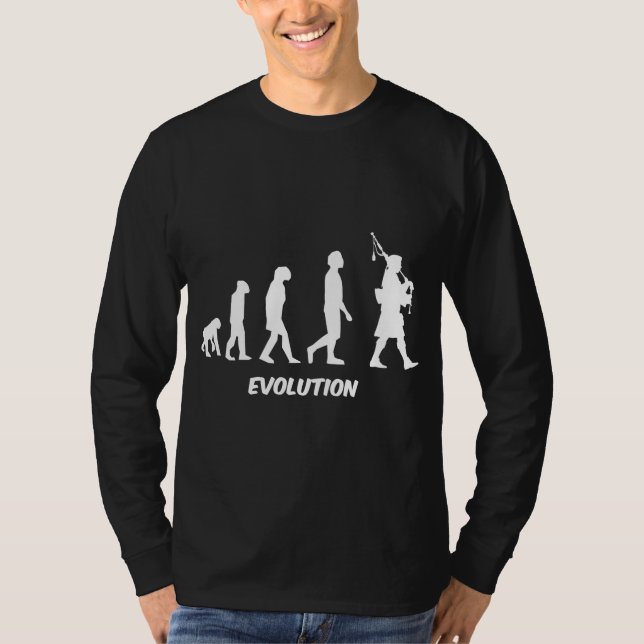 Lustige Dudelsäcke T-Shirt (Vorderseite)