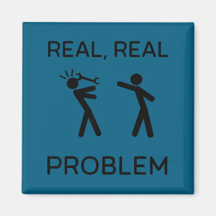 Lustige echte echte Problem-Stickman-Figur Mechani Magnet