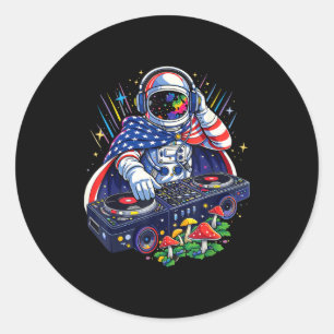 Lustige Edc-Rave-Party-Grafik-Outfits Kleidung Runder Aufkleber