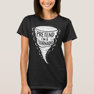 Lustige einfache Halloween-Kostüme: Tut so, als wä T-Shirt