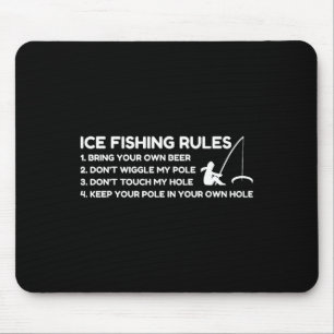 Lustige Eisfisch-Regeln  Mousepad