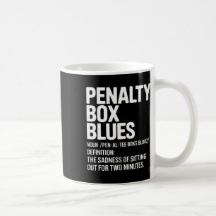 Lustige Eishockey-Definition Eishockey-Strafbank Kaffeetasse