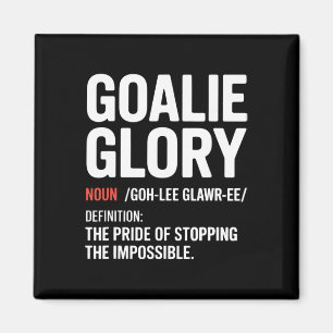 Lustige Eishockey-Definition Eishockeyspieler Puck Magnet