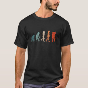 Lustige Eishockey-Evolutionsmerchandise Retro Hock T-Shirt
