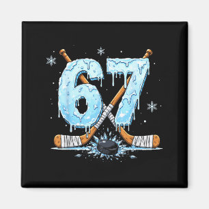 Lustige Eisläufer Liebhaber Nummer Sechs 7 Drip Ho Magnet
