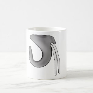 Lustige Elefant-Nasen-Tasse Kaffeetasse