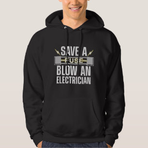 Lustige Elektriker Kunst Männer Frauen Elektrische Hoodie
