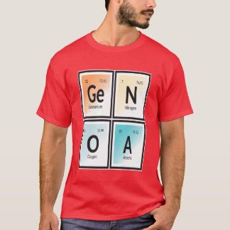Lustige Elemente aus Genoa City T-Shirt