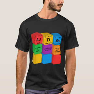 Lustige Elemente des Periodensystems für das Bewus T-Shirt