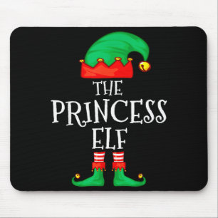 Lustige Elf Familie Weihnachten Prinzessin Elf Pul Mousepad
