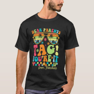 Lustige Eltern Tag Ihr Seid's Liebhaber Lehrer T-Shirt