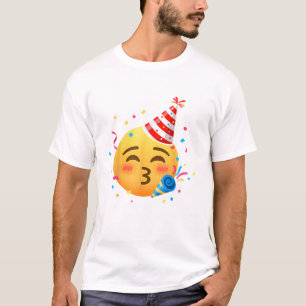 Lustige Emoticon-Party T-Shirt