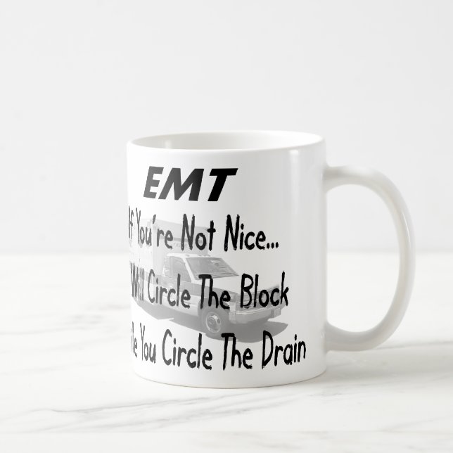 Lustige EMT T - Shirts u. Geschenke Kaffeetasse (Rechts)